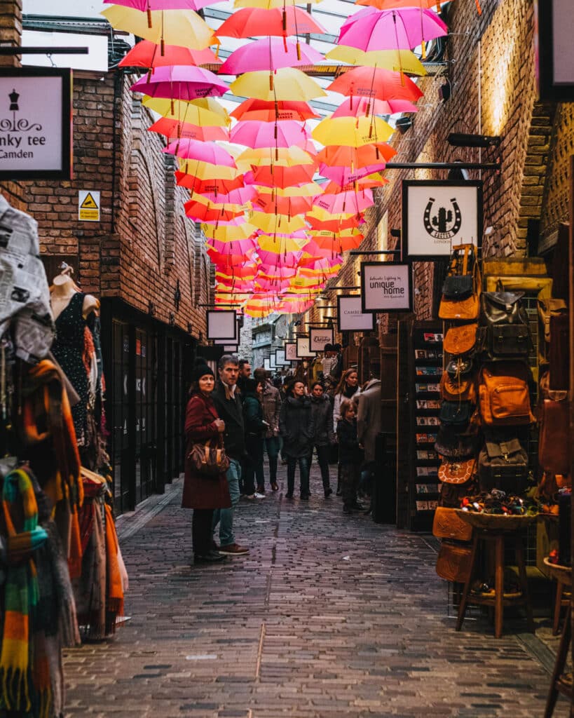 UmbrellastreetinCamdenMarket