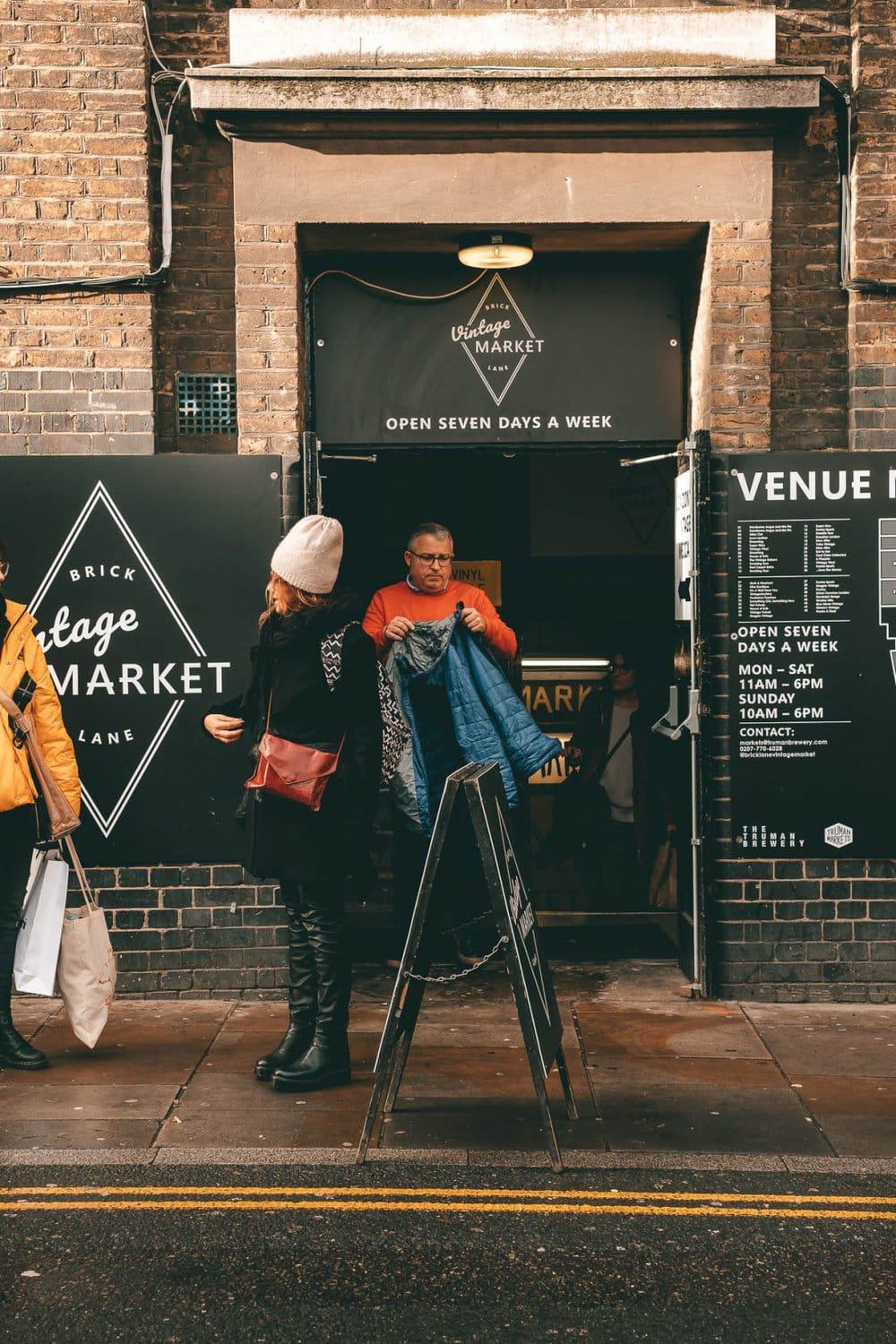 Brick Lane Vintage Market and Vintag