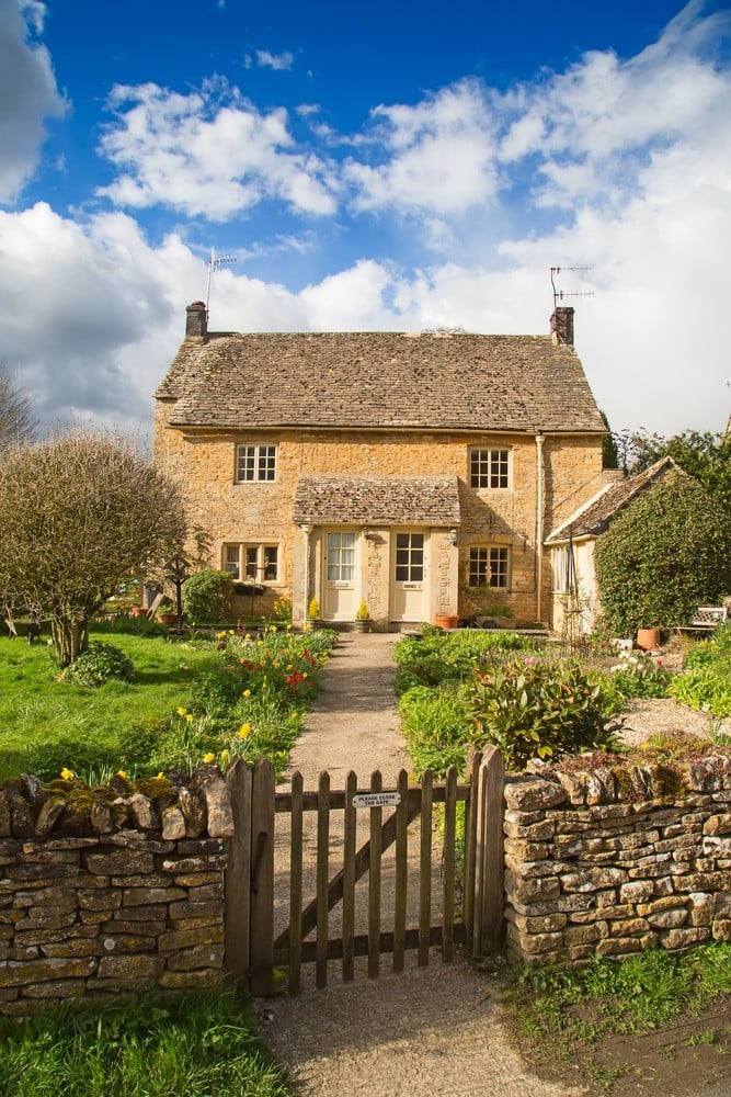 Lower Slaughter in Cotswolds