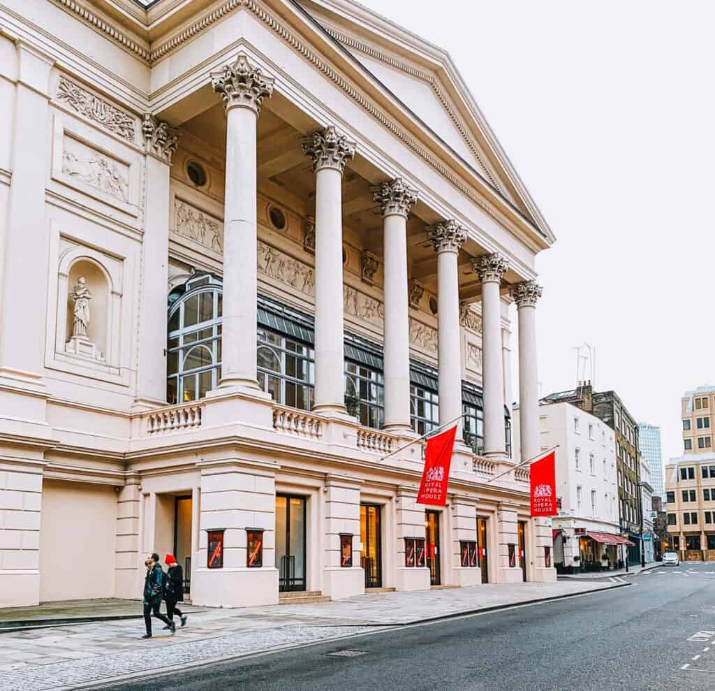 The world famous theatre in Covent Gardens 