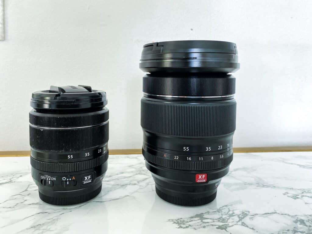 Fuji 16 55mm vs 18 55mm Lens