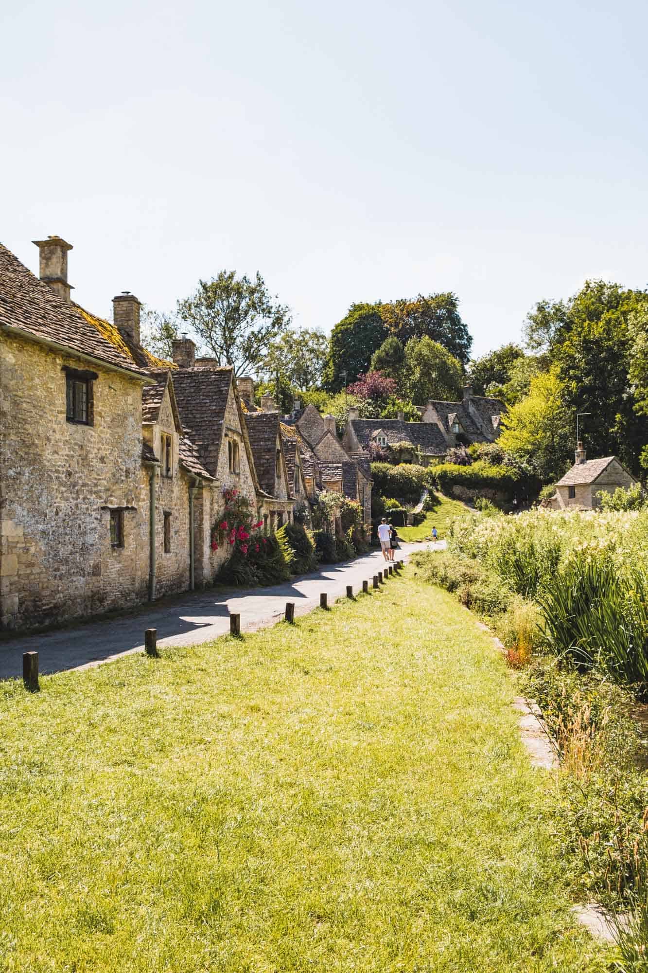 Bibury Village in Cotswolds