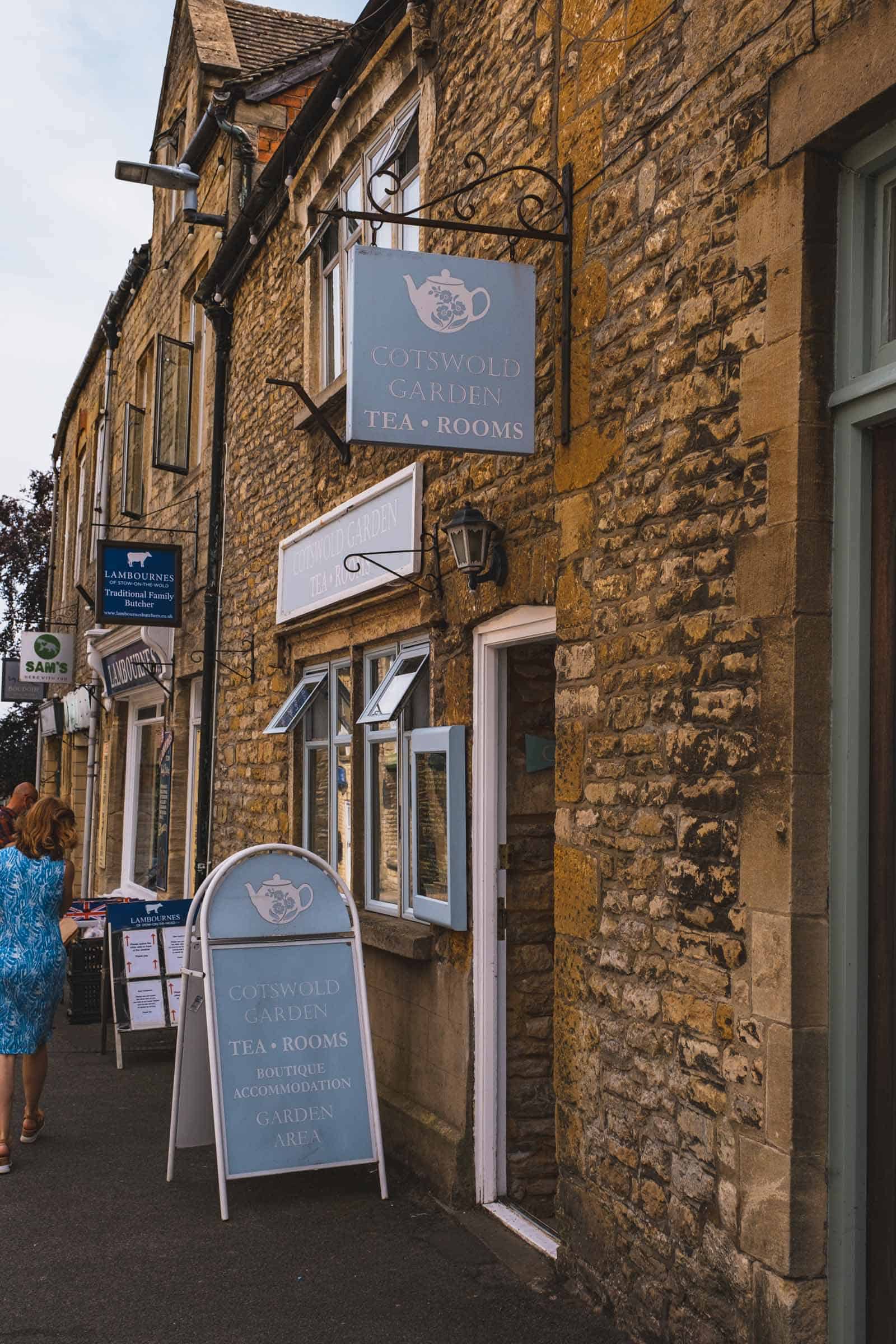 Afternoon tea Stow-On-the-Wold UK