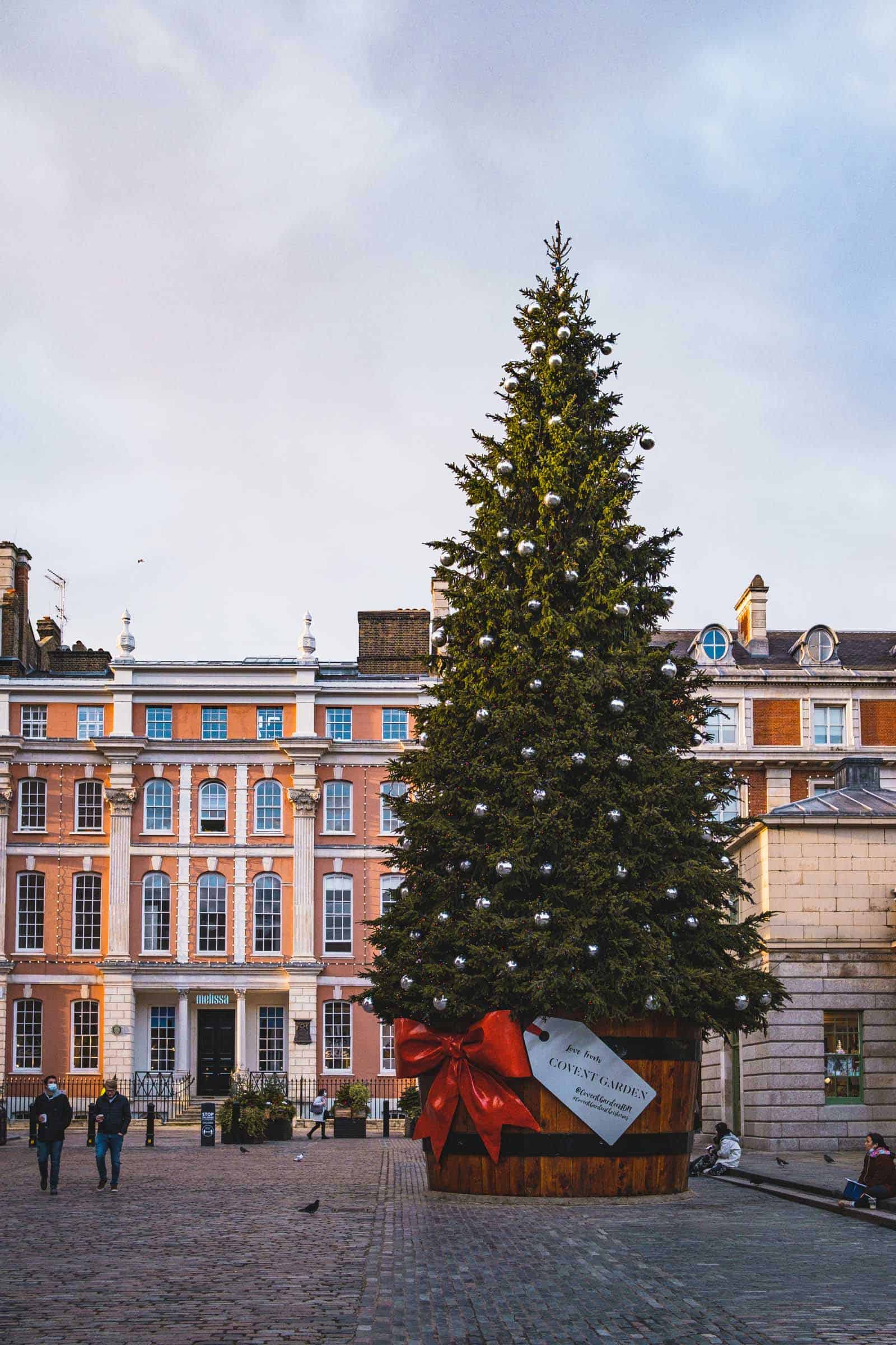 Christmas Lights in Covent Garden UK