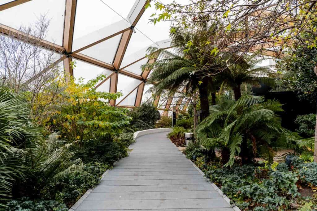 Crossrail Place Roof Garden Crossrail Place Roof Garden