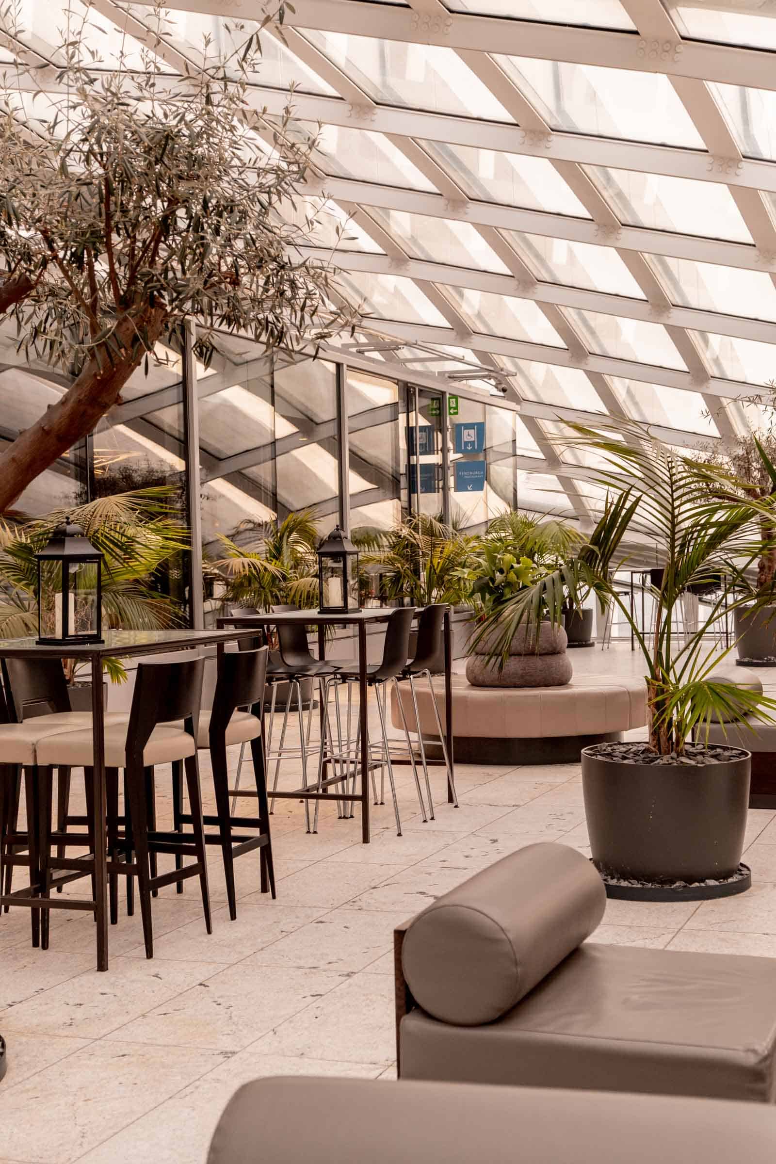 Where to Eat at the Sky Garden Where to Eat at the Sky Garden