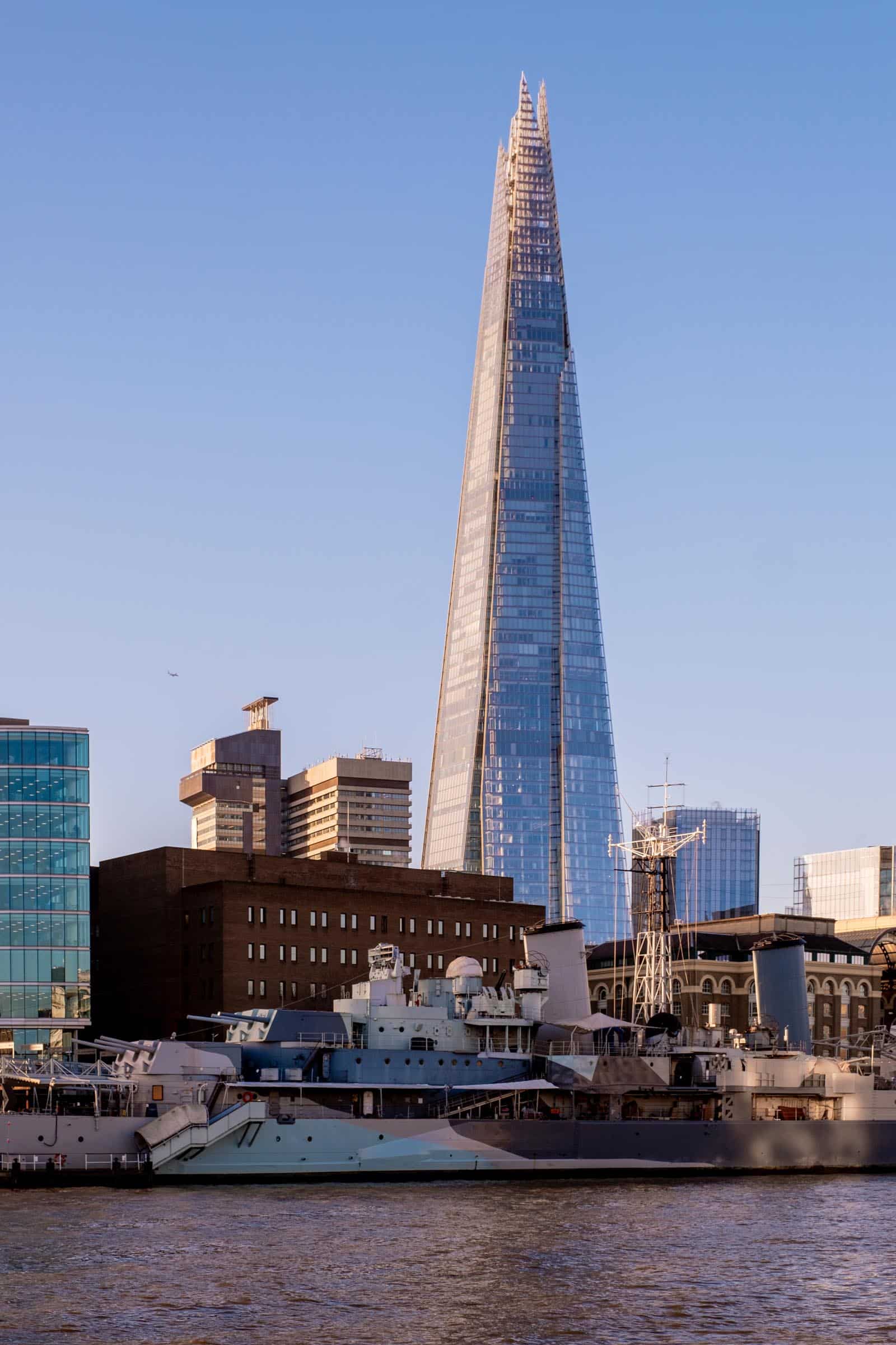 The HMS Belfast London Bridge