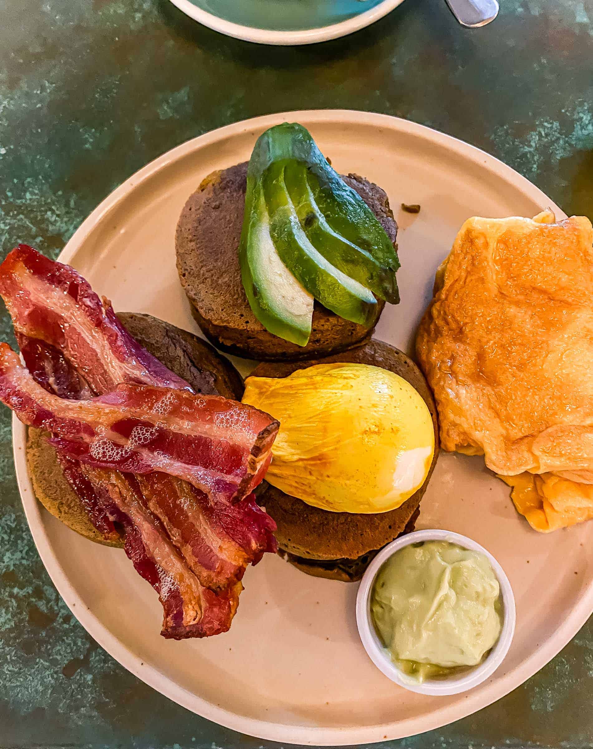 Avobar Covent Garden breakfast platter in London united kingdom.