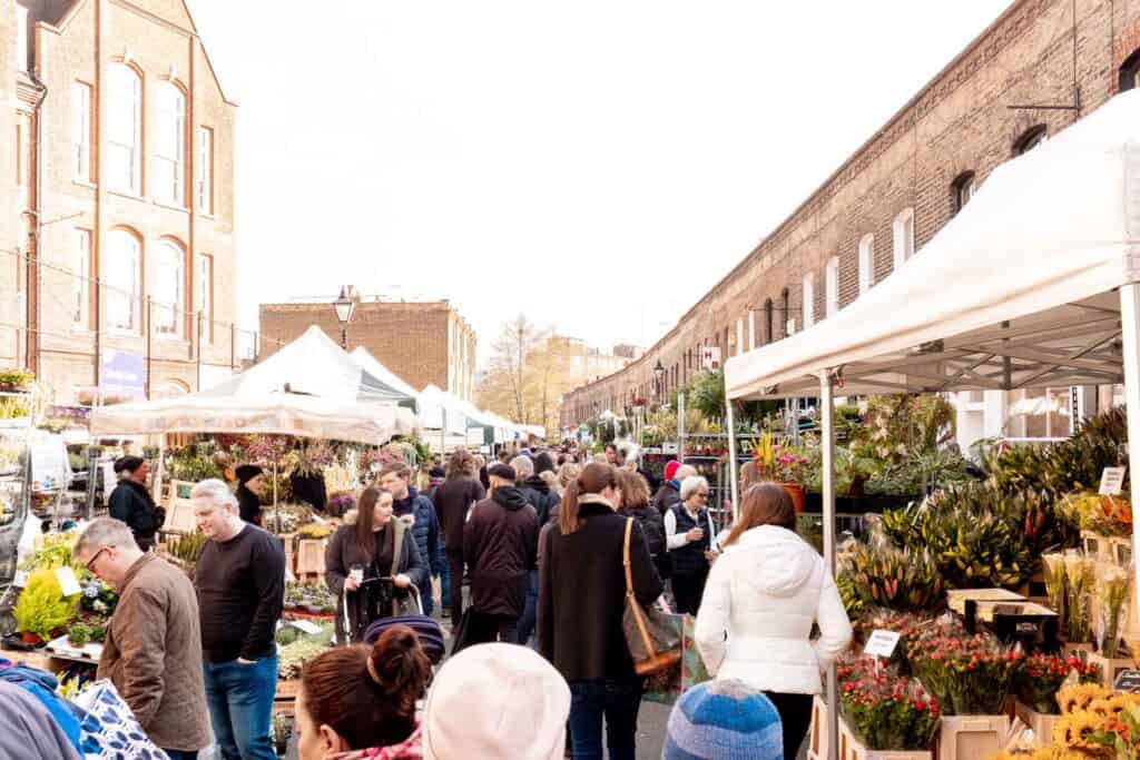 Columbia Road Market Opening Columbia Road Market Opening