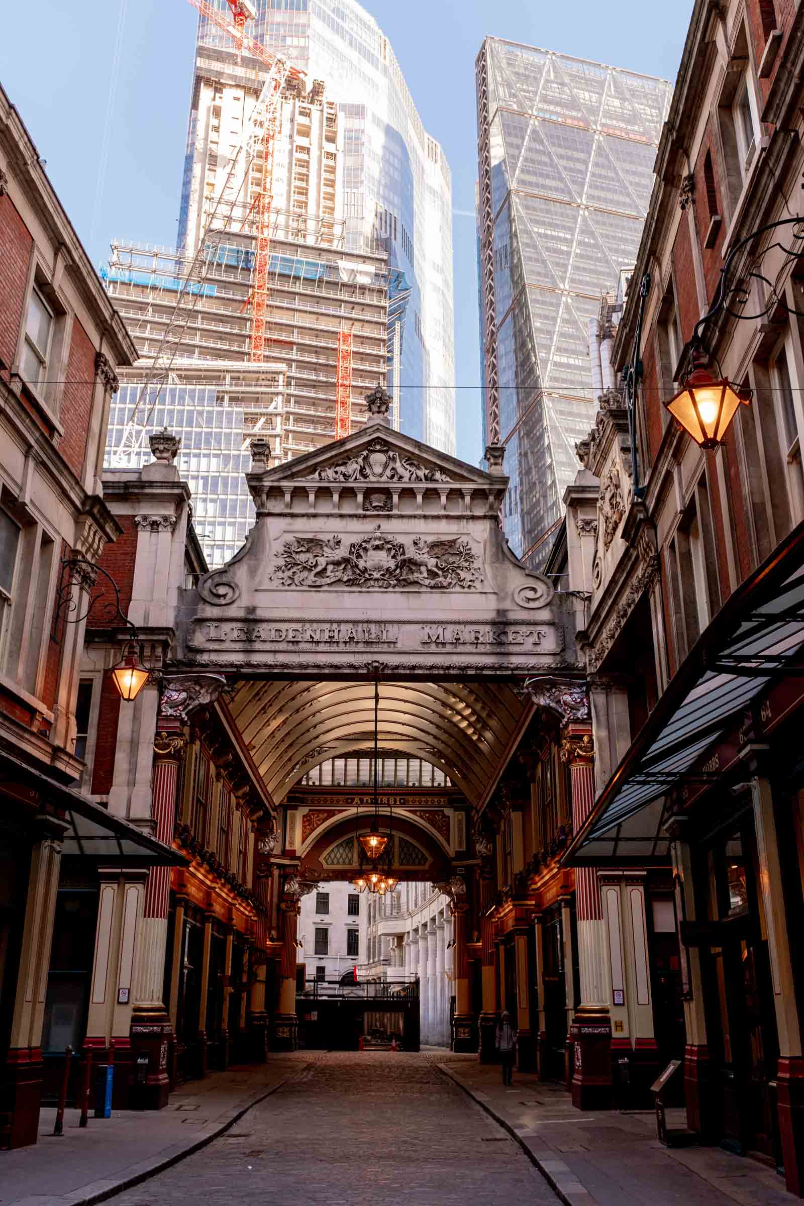 Leadenhall Market - one of the things to do in london non touristy
