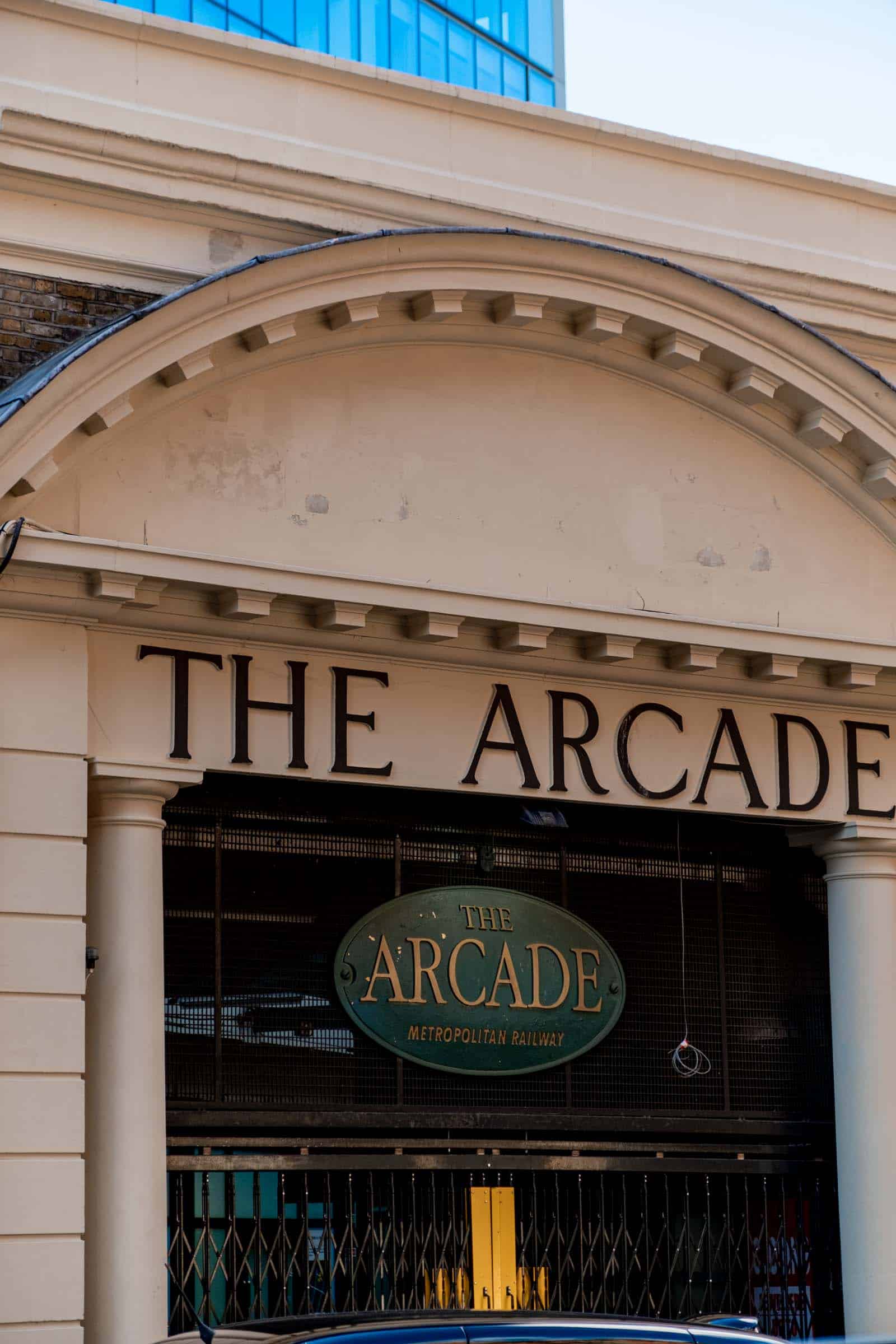 The Arcade in Liverpool Street The Arcade in Liverpool Street