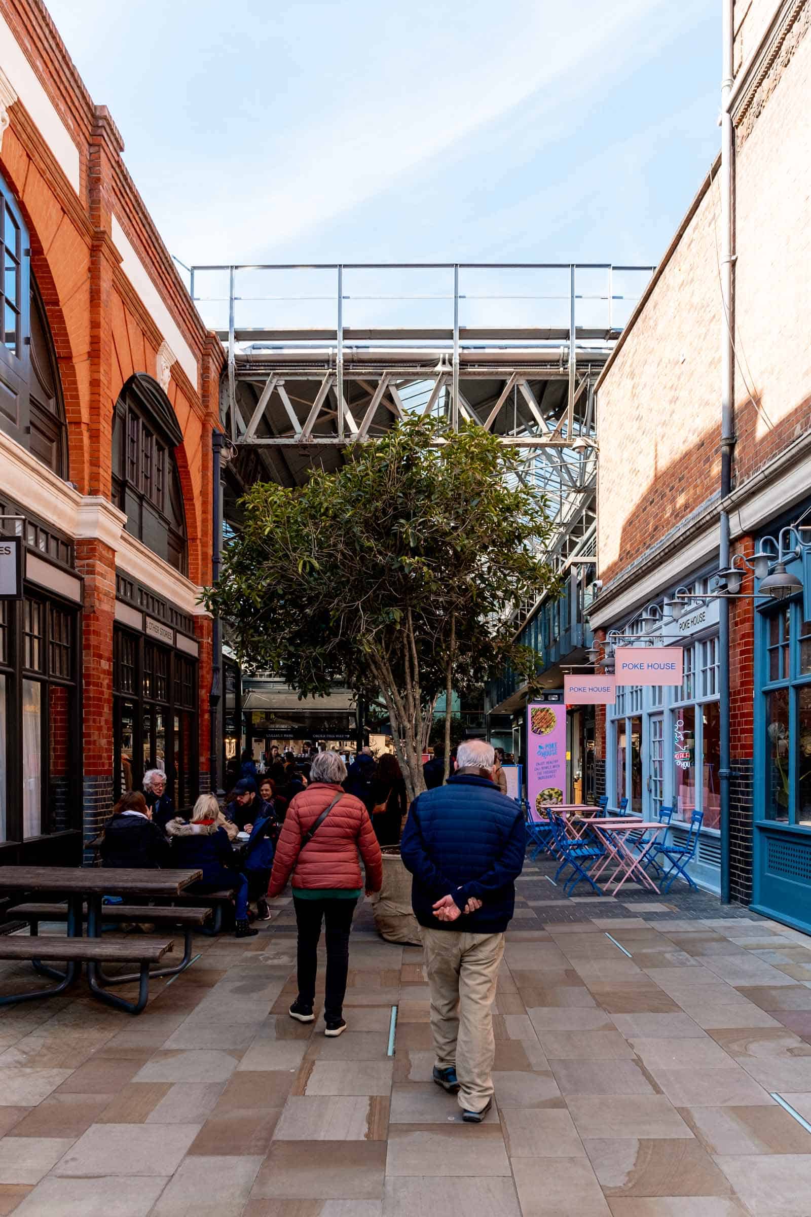 on the Old Spitalfields Market London