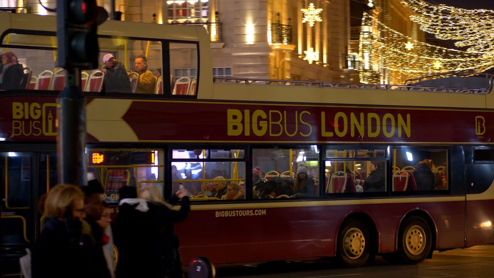 London Night Bus Tour 1 London Night Bus Tour 1