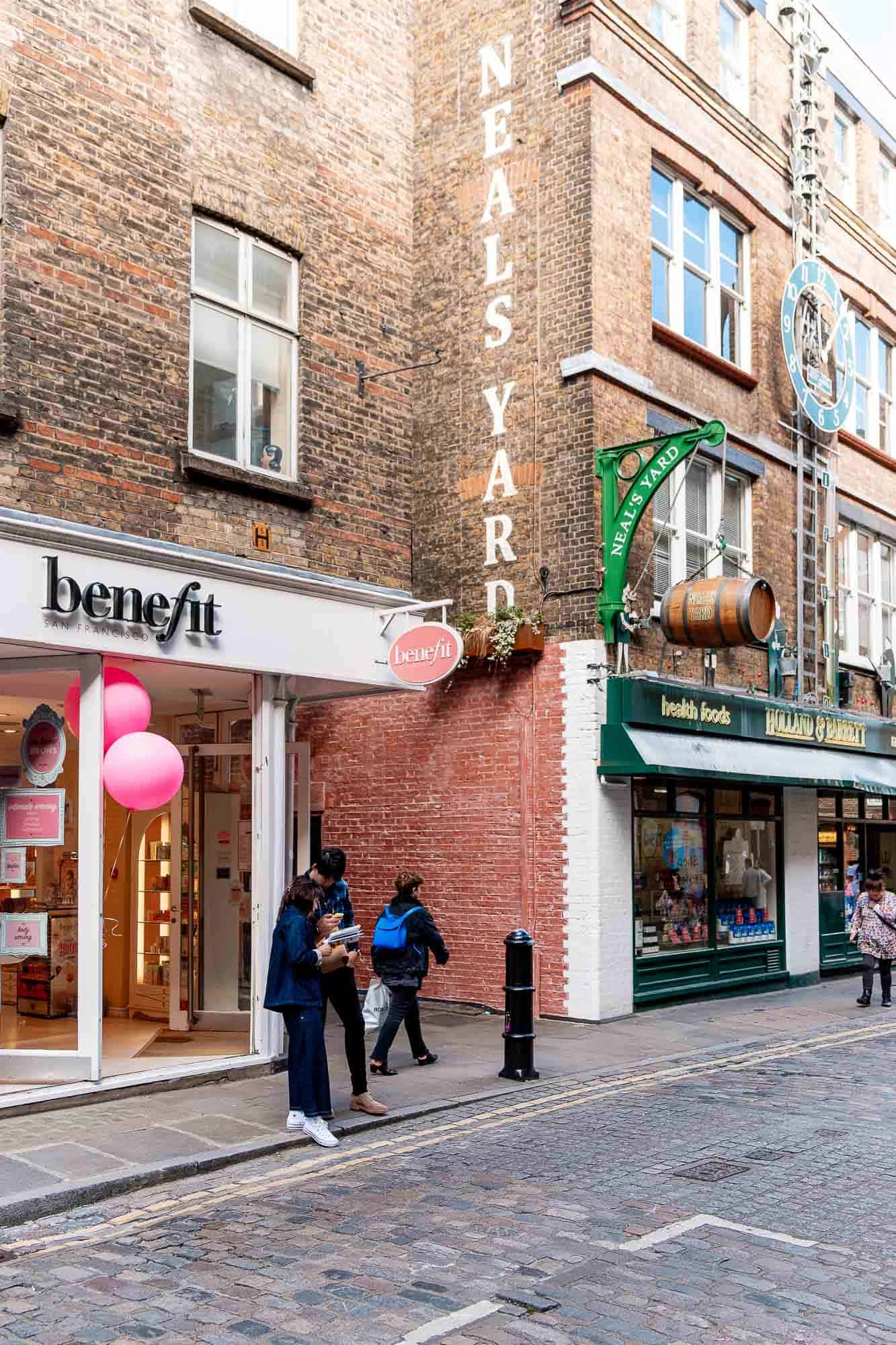 Neals Yard Covent Garden London Neals Yard Covent Garden London