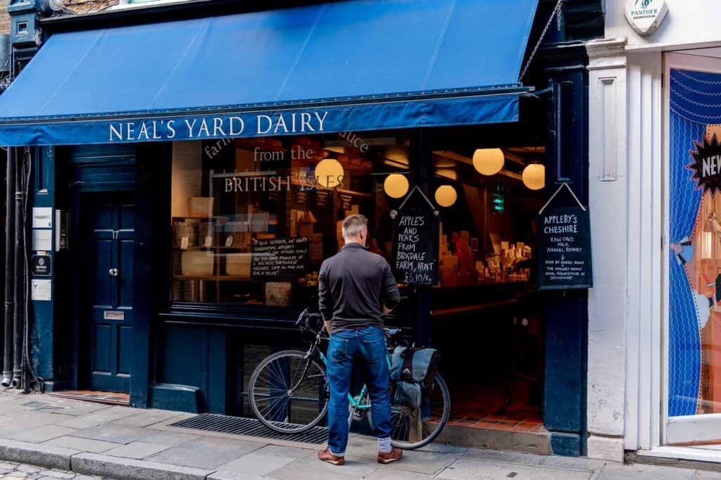 Neals Yard Dairy Covent Garden