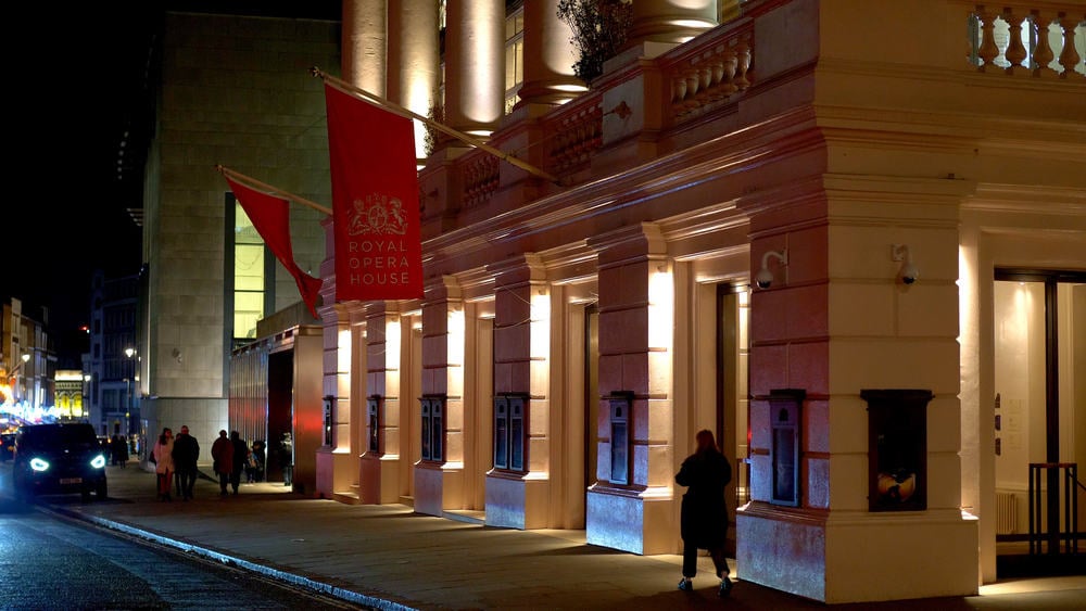 Royal Opera House at Night