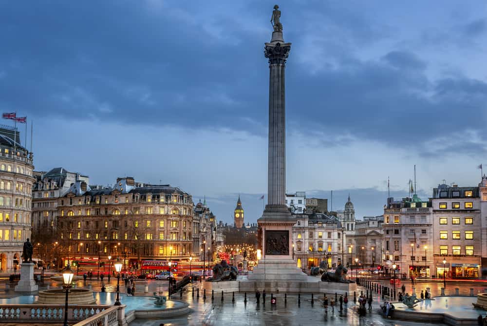 Trafalgar square London 1