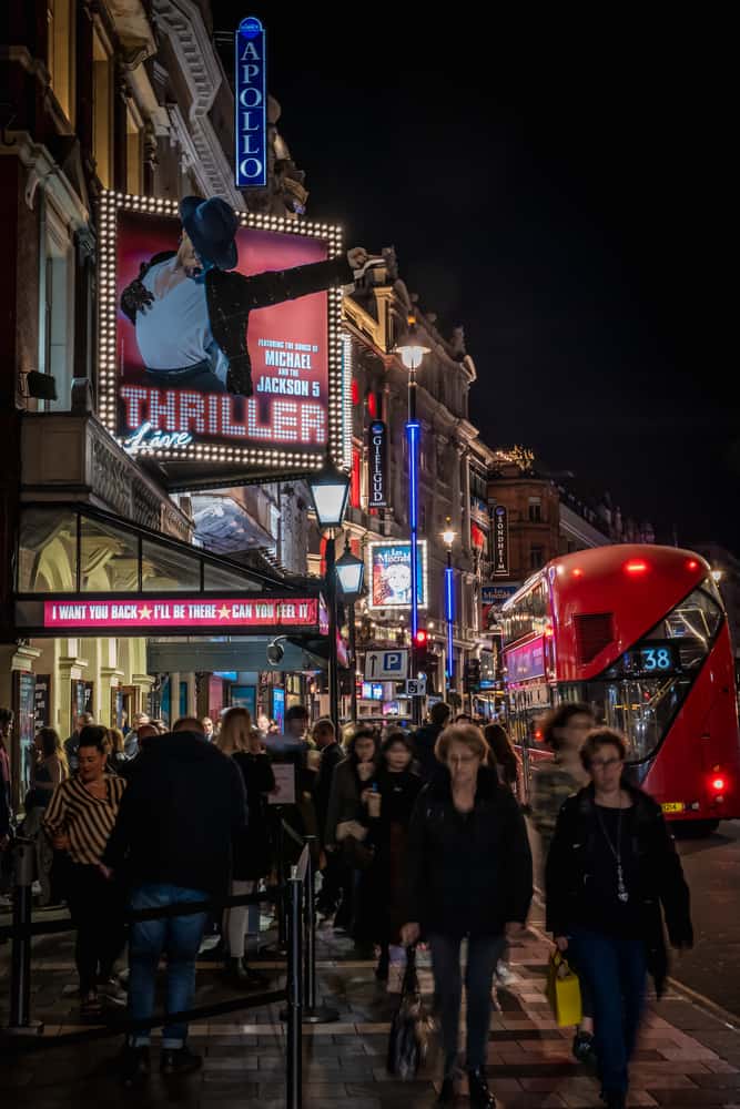 West End Show at night