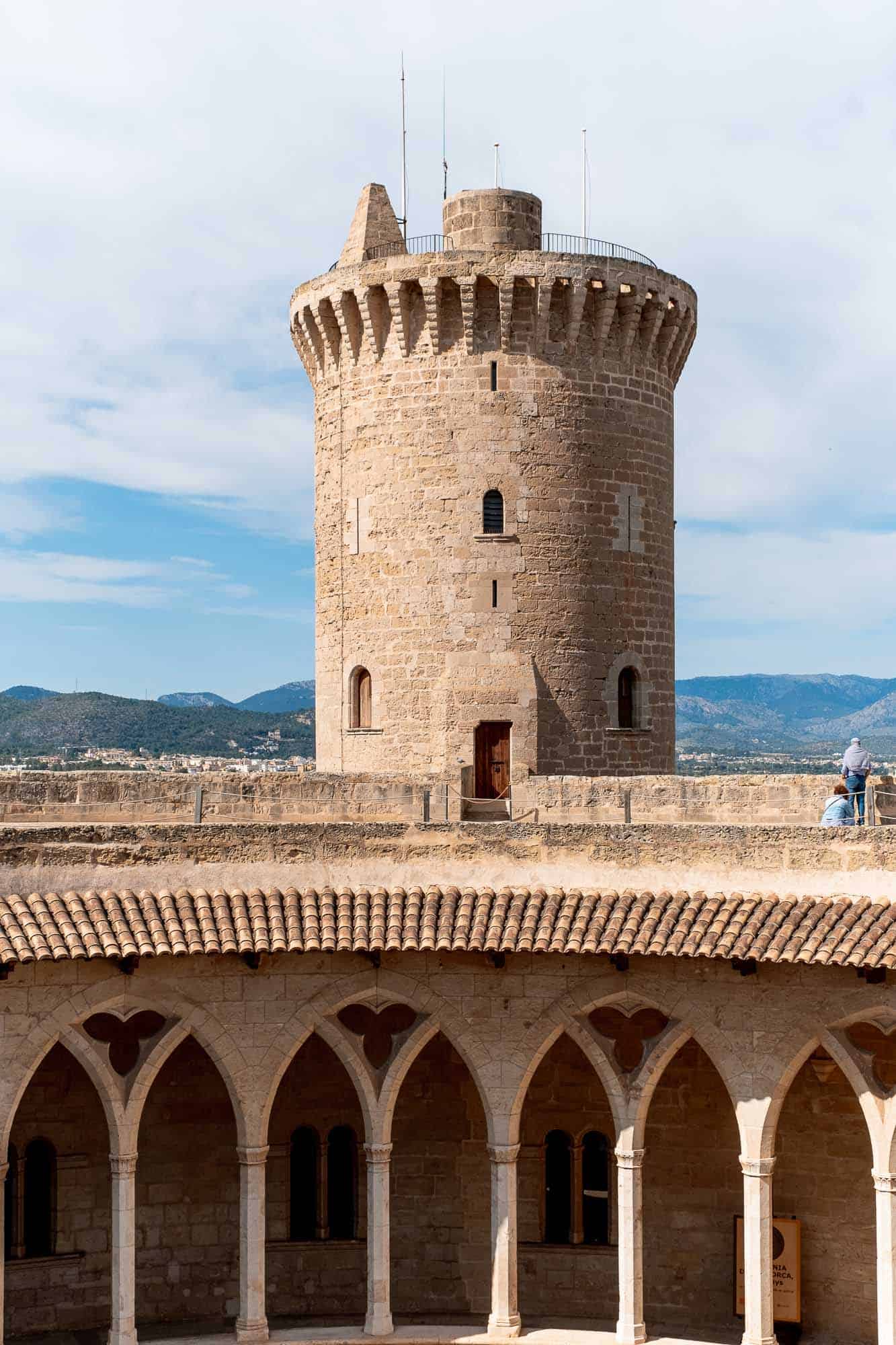 Panoramic Views from Bellver Castle