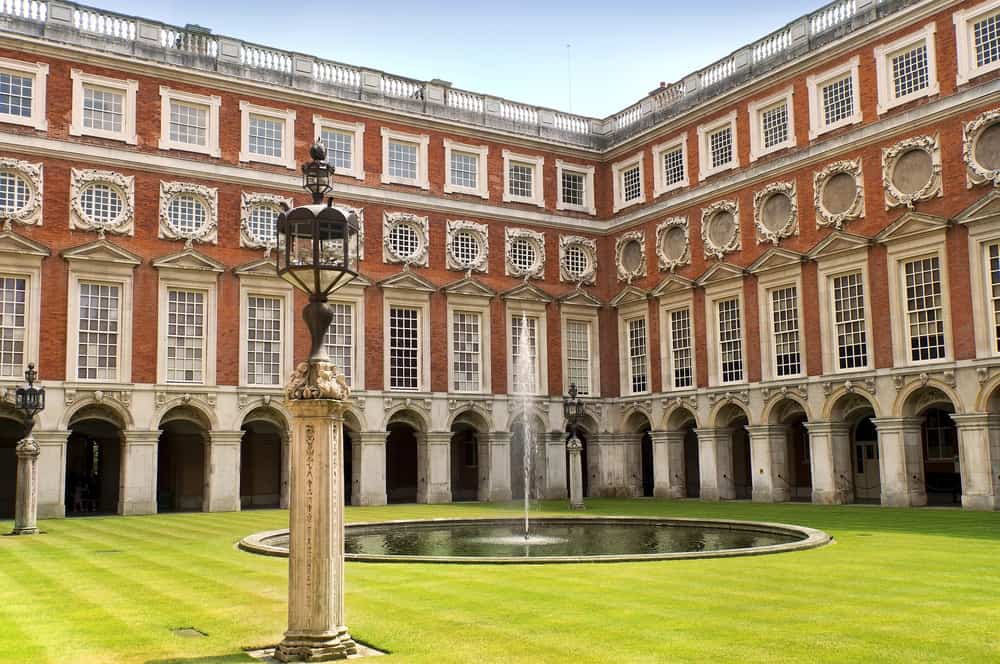 Hampton Court Palace courtyard Hampton Court Palace courtyard