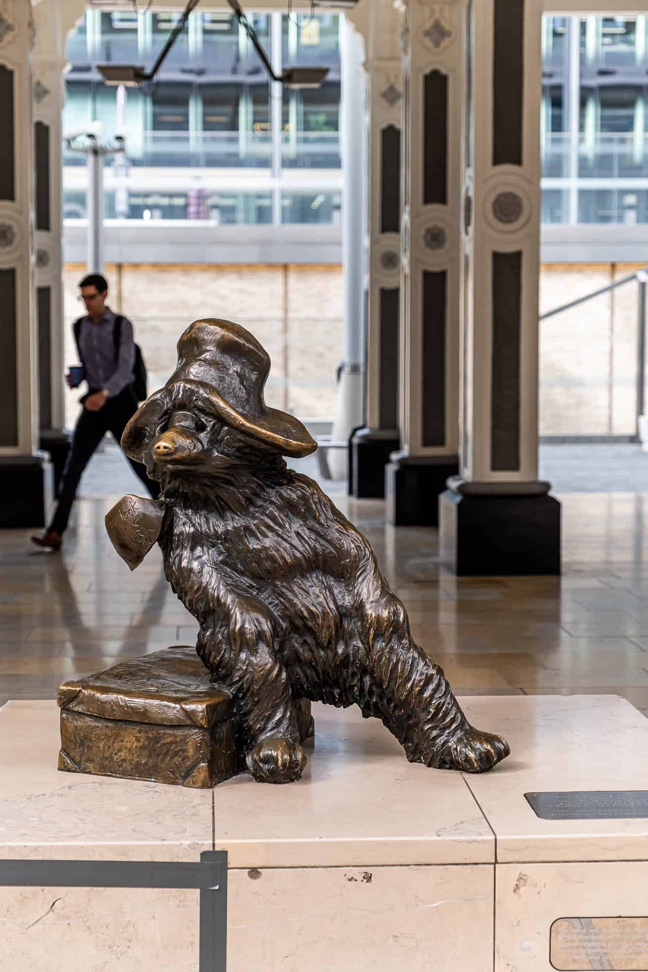 Paddington Bear Statue UK