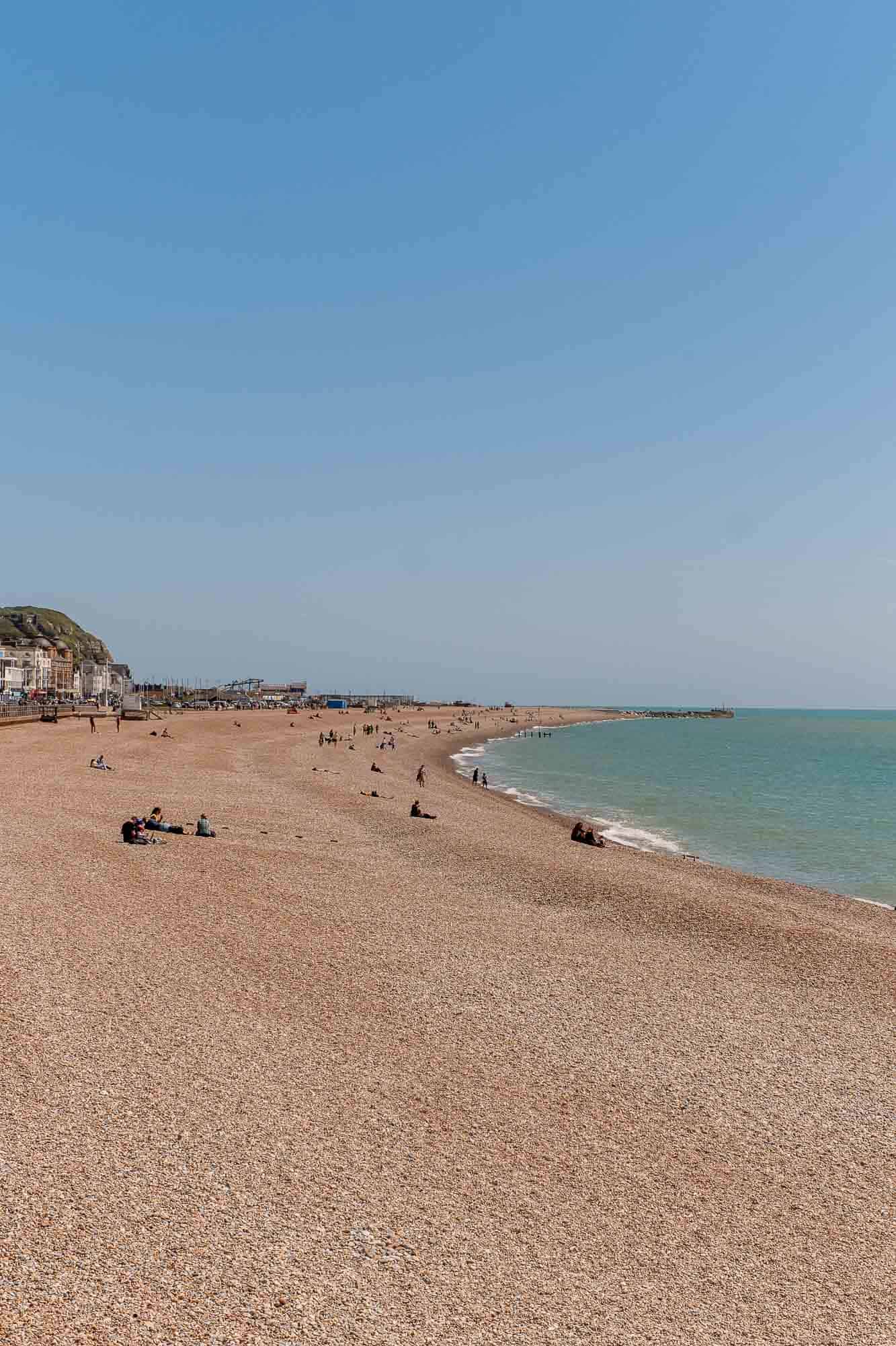 Hastings Beach UK