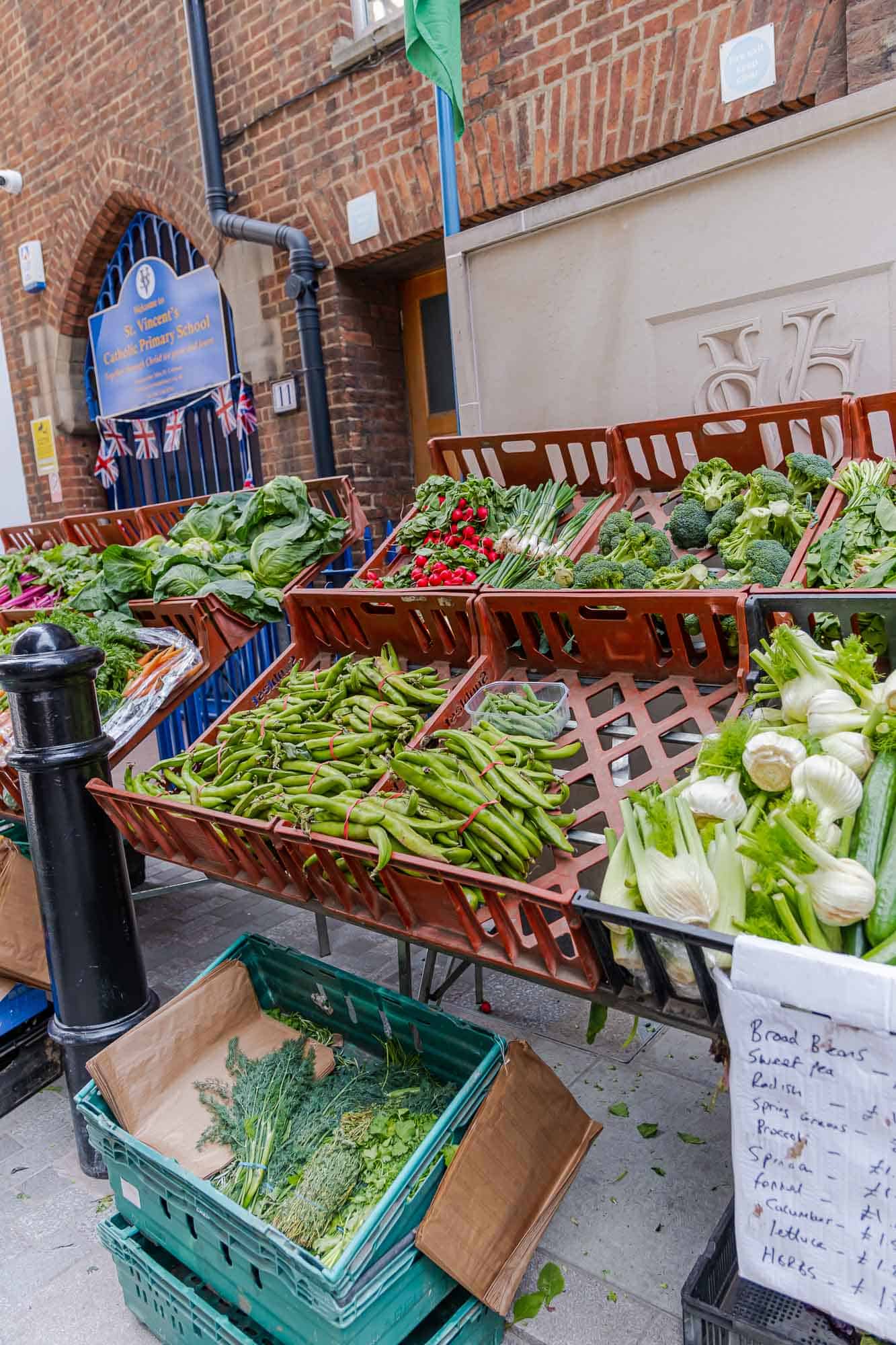 London Marylebone Farmers Market