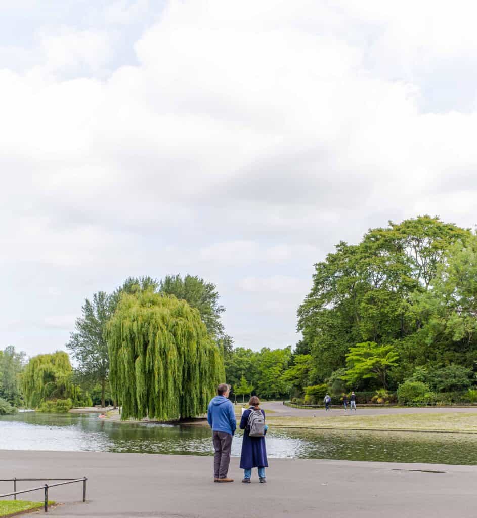 Regents Park in London