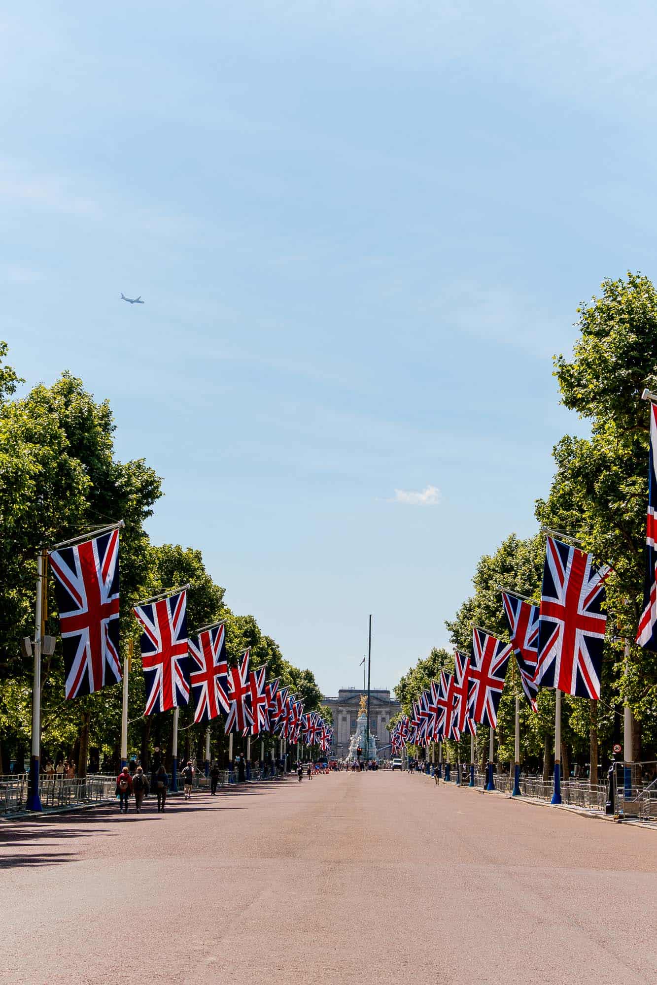 The Mall in London The Mall on a sunny day in London