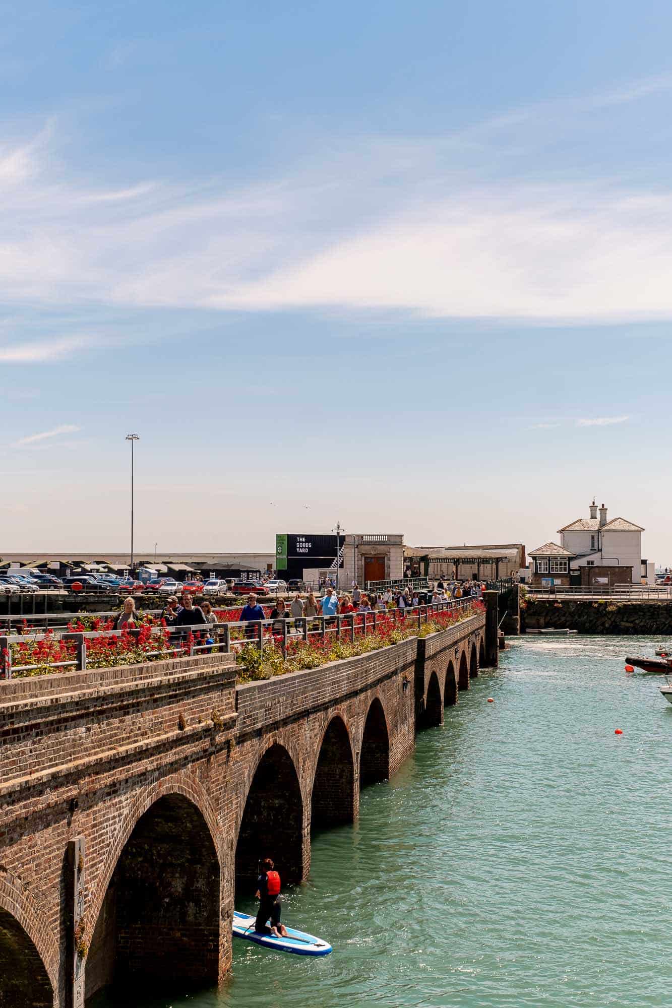 Water sports in Folkestones Kent