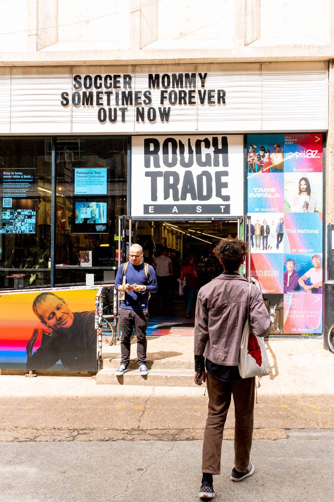 Rough Trade East in Shoreditch UK