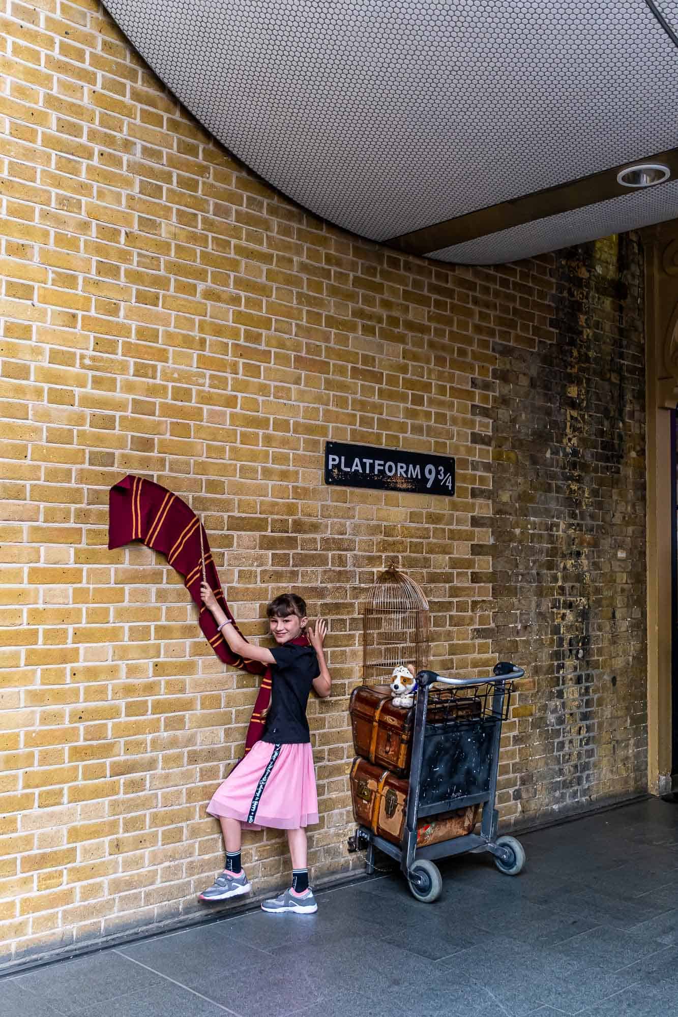 Visit Platform 9 ¾ King's Cross Station