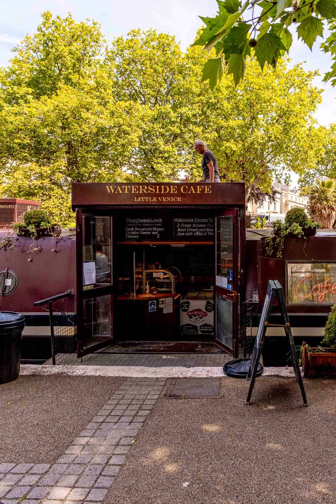 Waterside Cafe Little Venice London Waterside Cafe Little Venice London