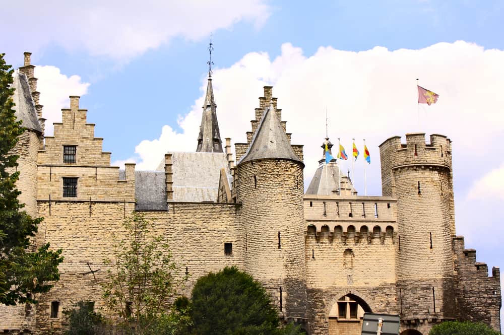 Castle Steen in Antwerp Belgium