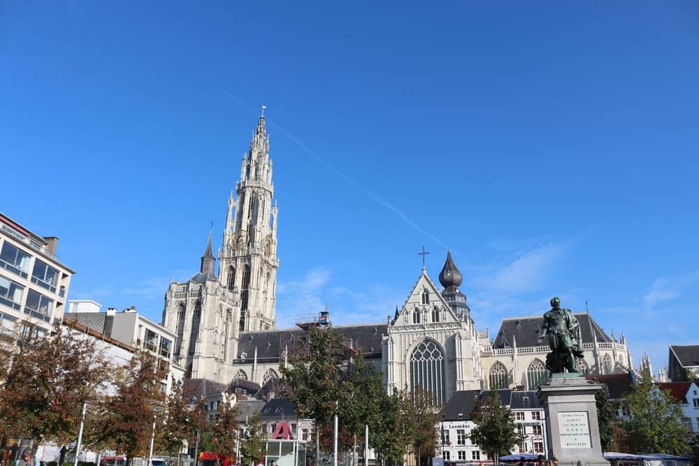 Cathedral of our Lady Antwerpen Belgium