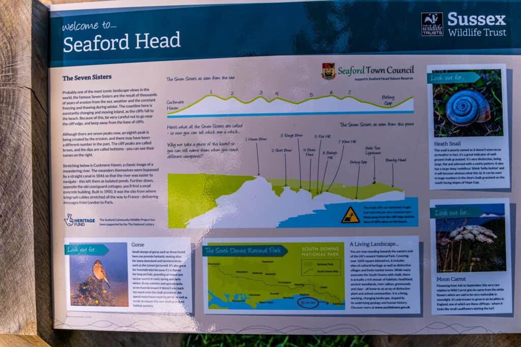 How to Get to the Seven Sisters Trailhead in Seaford