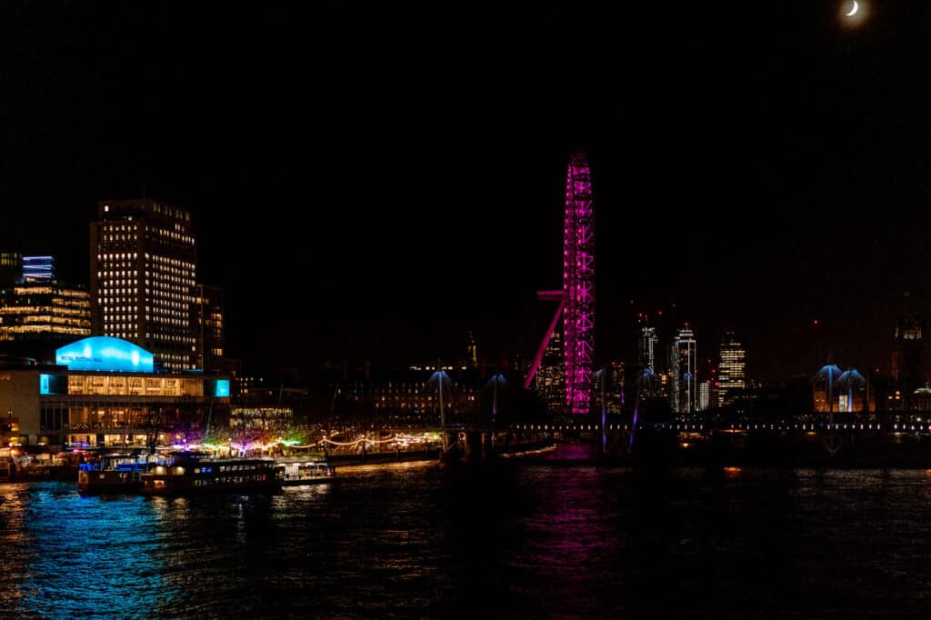 Londons Southbank Christmas Market