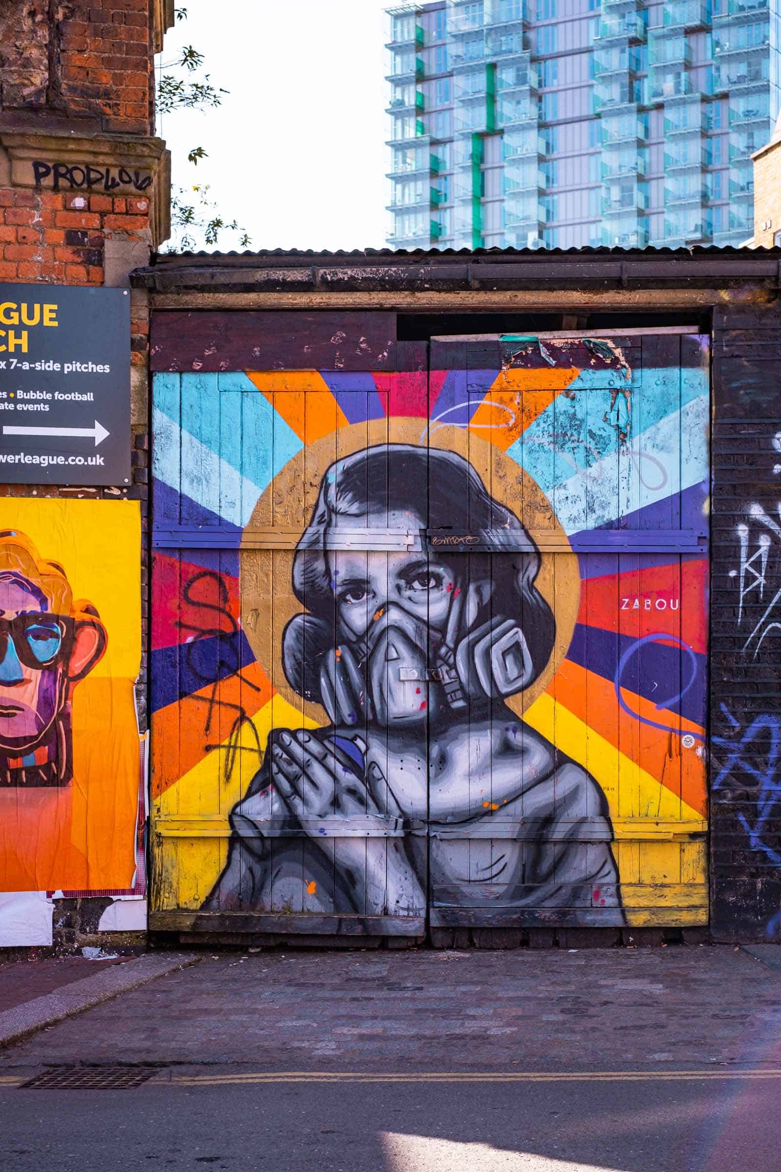 East London Street Art Face East London Street Art Face