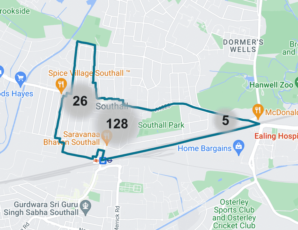 Southall Broadway Crime levels overview Southall Broadway Crime levels overview