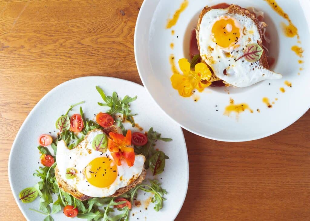 fried egg breakfast - best brunch camberwell