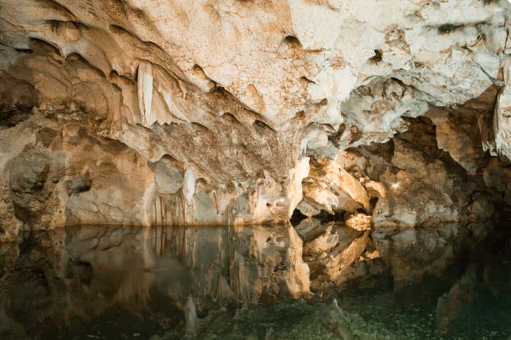 Green Grotto Caves in Jamaica