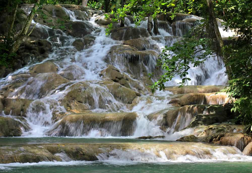 Jamaica Dunns River Falls Jamaica Dunns River Falls