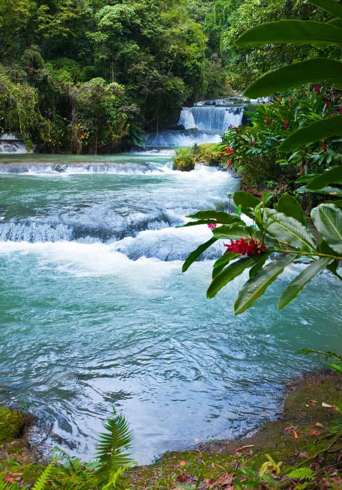 Jamaica Dunns River waterfalls Jamaica Dunns River waterfalls