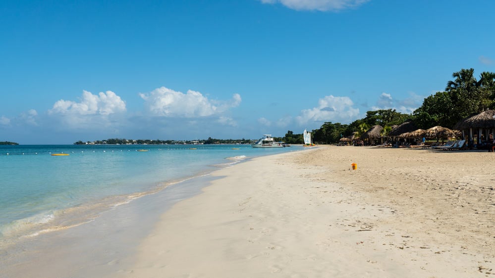 Seven Mile Beach Jamaica Seven Mile Beach Jamaica