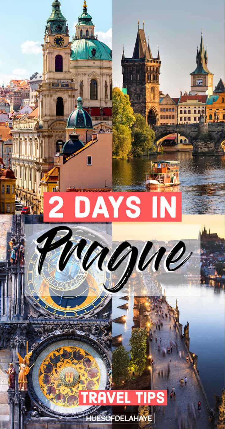 Looking for the perfect weekend in Prague itinerary? 2 days in Prague Czech Republic travel guide is filled with the best things to do in Prague for first time visitors when planning on visiting Prague. Including information on where to visit, what to see, & another activities Prague city break. How to spend a weekend in Prague, 48 Hours in Prague, Prague travel tips, How to spend 2 days in Prague, Prague 2 Day Itinerary, Prague in 2 days, Prague itinerary in 2 days, best things to do in Prague