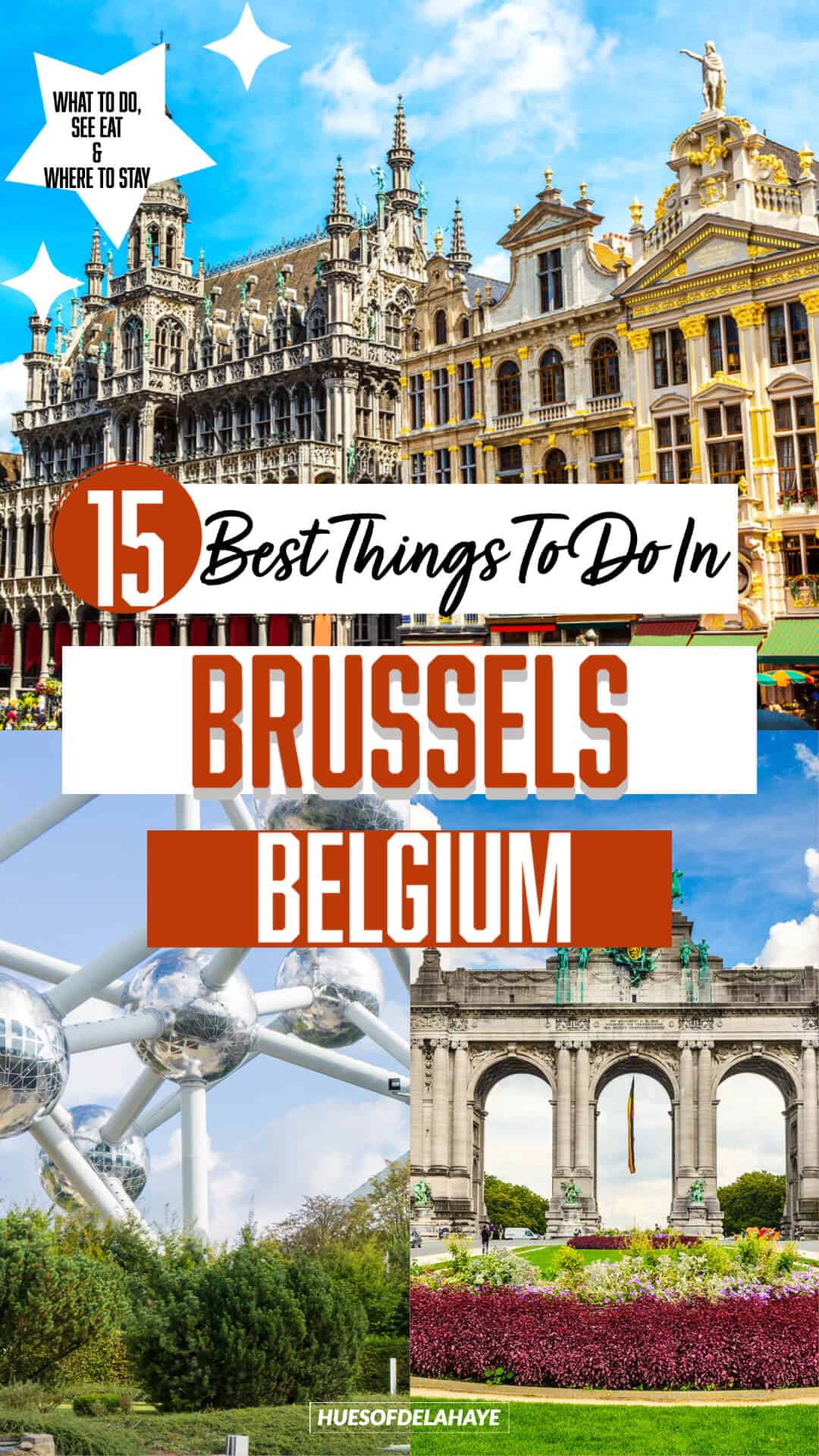 Best Things to do in Brussels Belgium Best Things to do in Brussels Belgium - Maximize your day in Brussels with this comprehensive one day in Brussels itinerary! Explore the enchanting capital of Belgium, uncover stunning architecture. Visit to the iconic Grand Place, indulge in mouthwatering Belgian waffles & chocolates, Atomium, European Quarter & Manneken Pis statue, streets of Marolles district best of Brussels in a one day. Visit Brussels in 1 day, Brussels Belgium travel things to do, Belgium in 24 hours, trip to Brussels