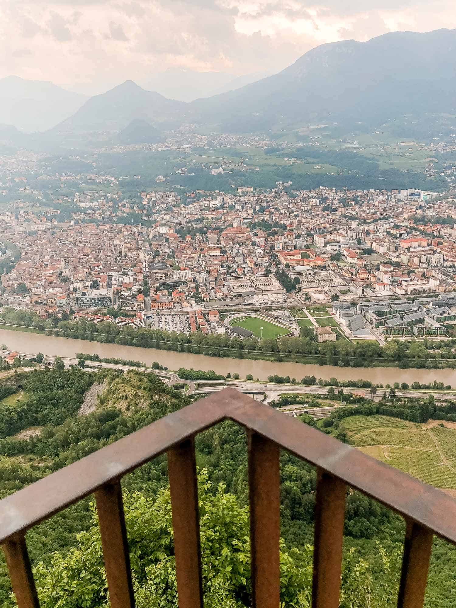 Cable Car in Trento to Sardagna Cable Car in Trento to Sardagna