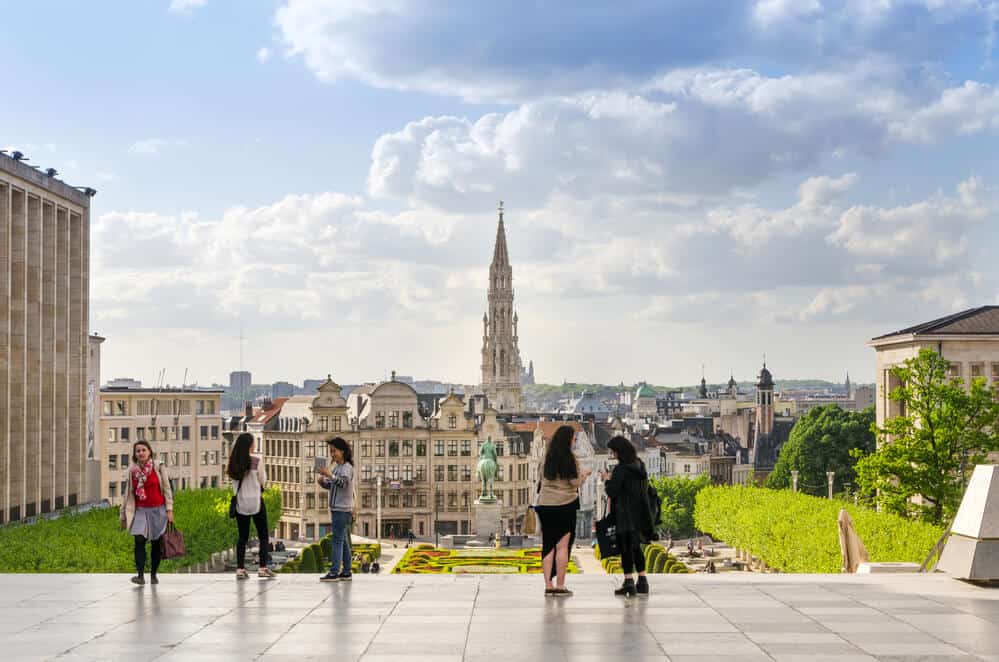 Mont Des Arts Gardens Brussels Mont Des Arts Gardens Brussels