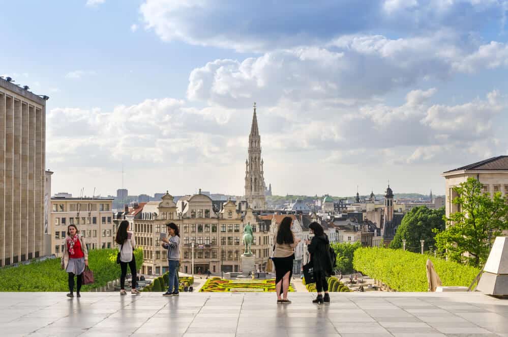 Mont Des Arts Gardens Brussels