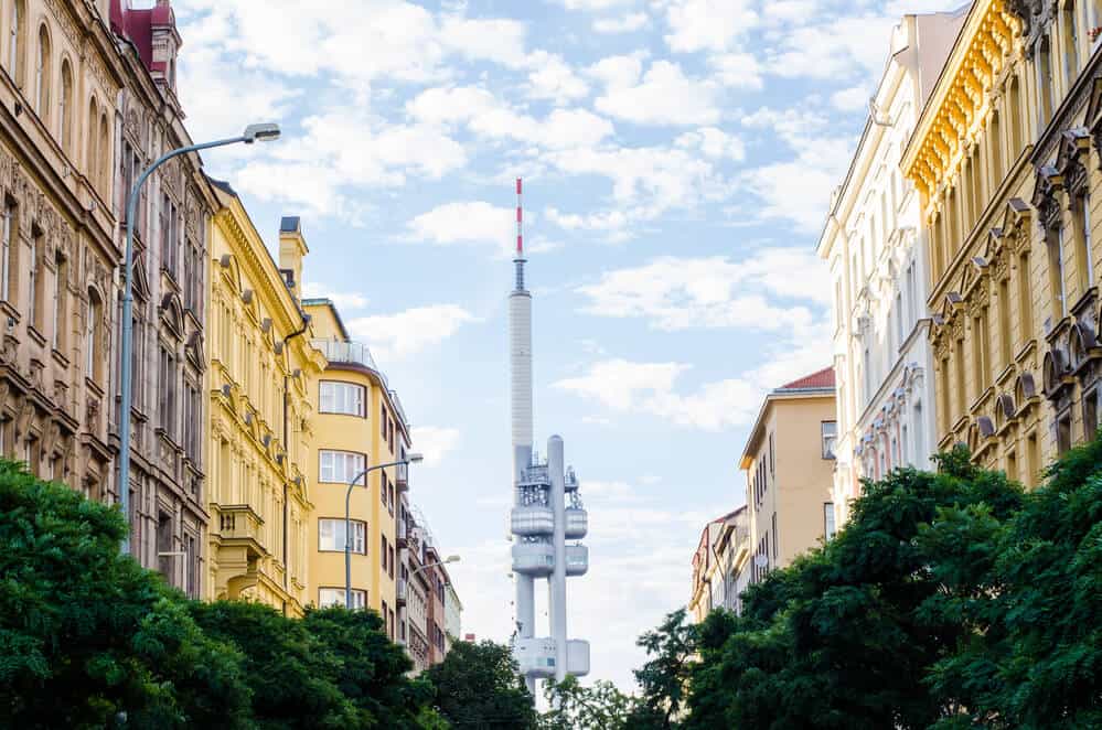 Prague Zizkov Television Tower Prague Zizkov Television Tower